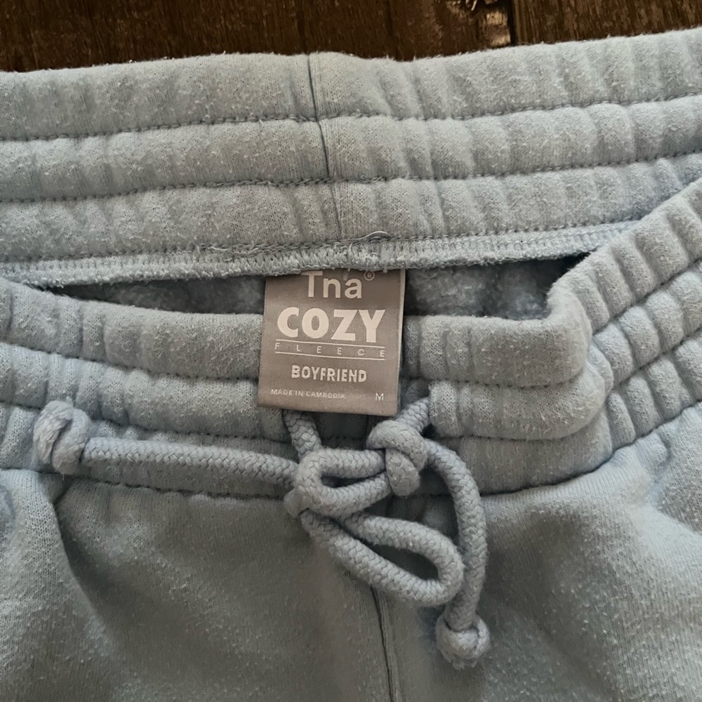 Tna Cozy Fleece Bottoms - Blue